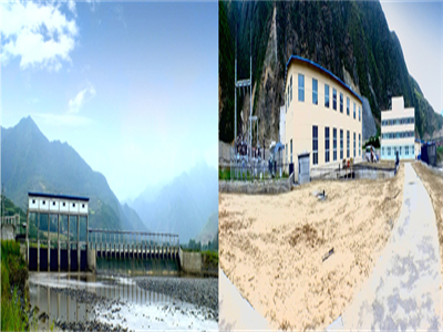 卓尼縣錄(lu)巴寺水電站(zhan)